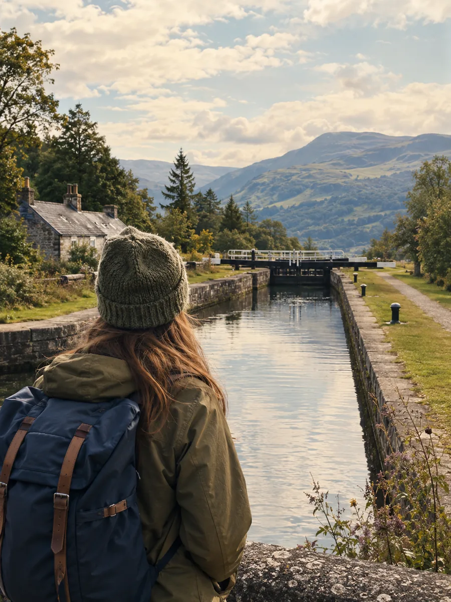 View at Caledonian Canal